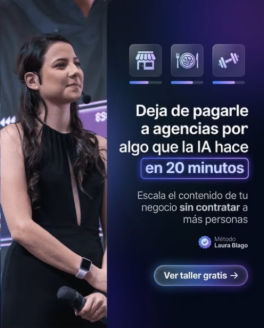 Criativo de Laura Blago